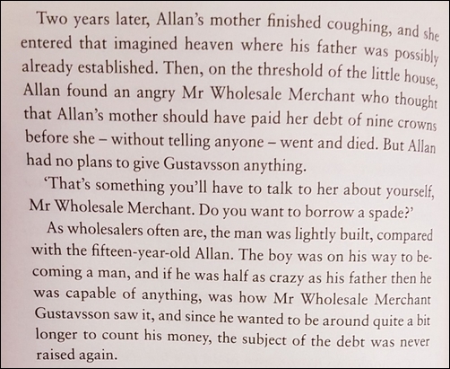 The 100-Year-Old Man Who Climbed Out the Window and Disappeared, Jonas Jonasson