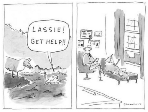 Cartoon - Lassie