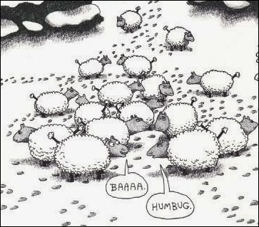 Cartoon - sheep