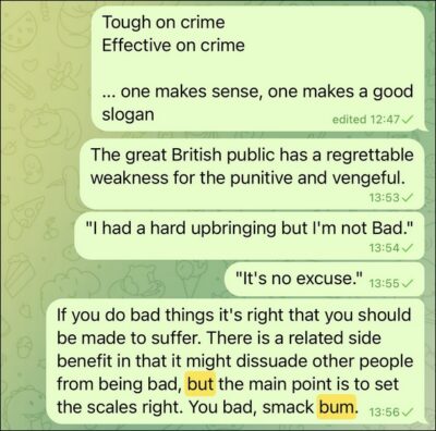 Punitive Britain