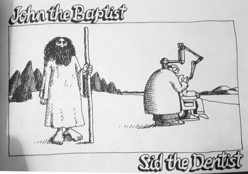 Sid the Dentist - Kliban cartoon