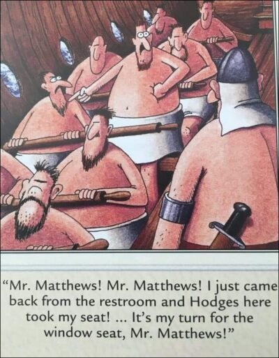 Mr Matthews! cartoon