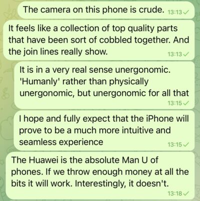 Huawei - the Man U of photo phones