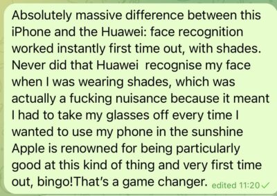 iPhone v Huawei