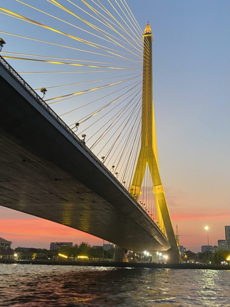 Rama VIII bridge, Bangkok, Thailand