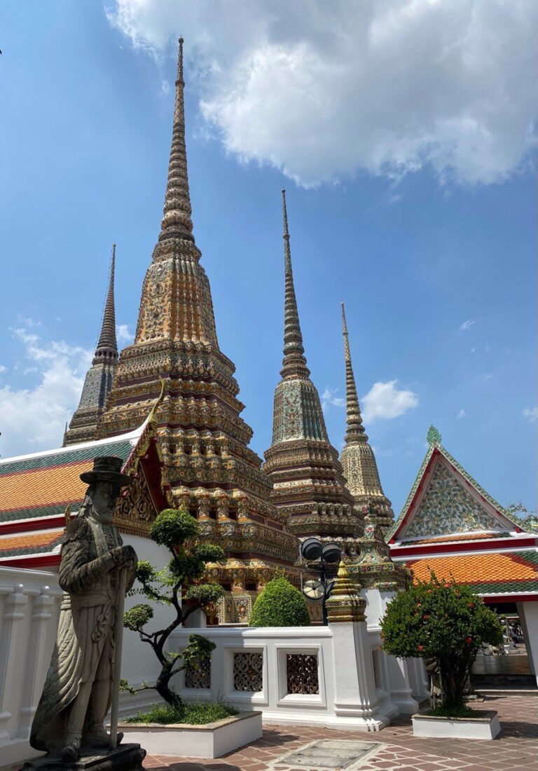 The reclining Buddha, Bangkok, Thailand