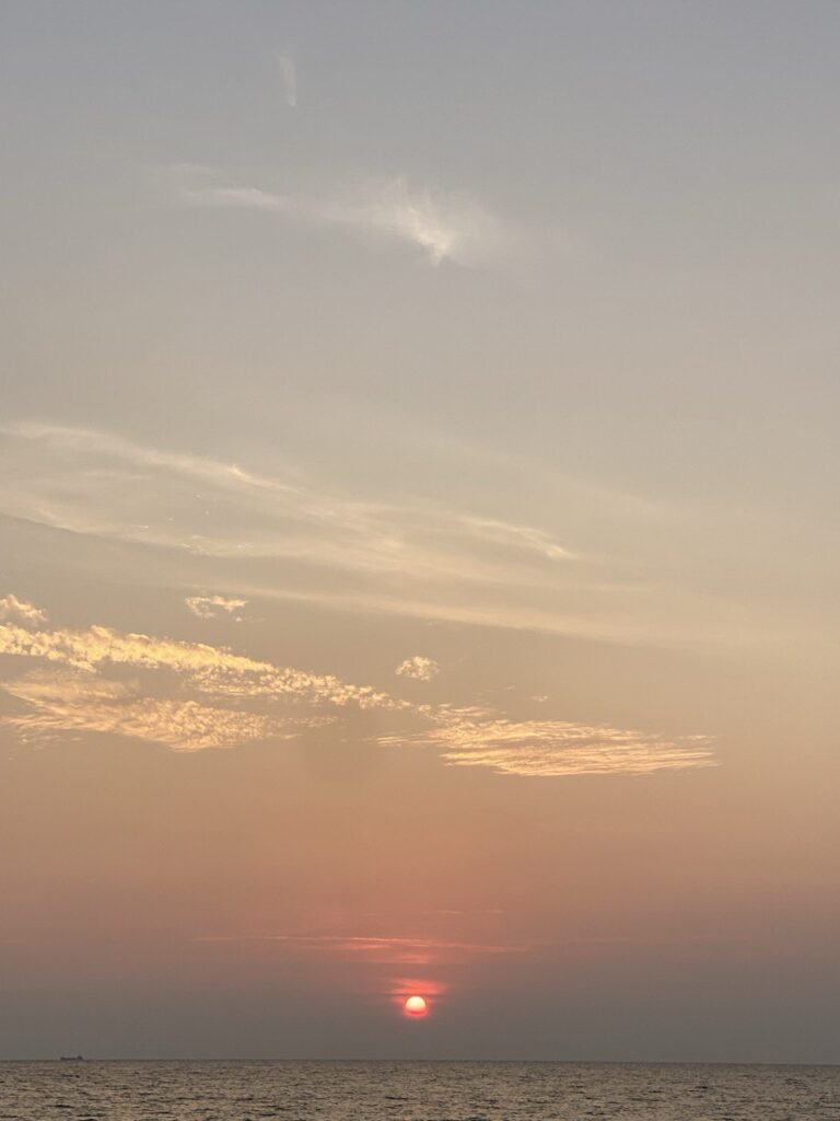 Sunset Beach, Koh Rong Sanloem island, Cambodia