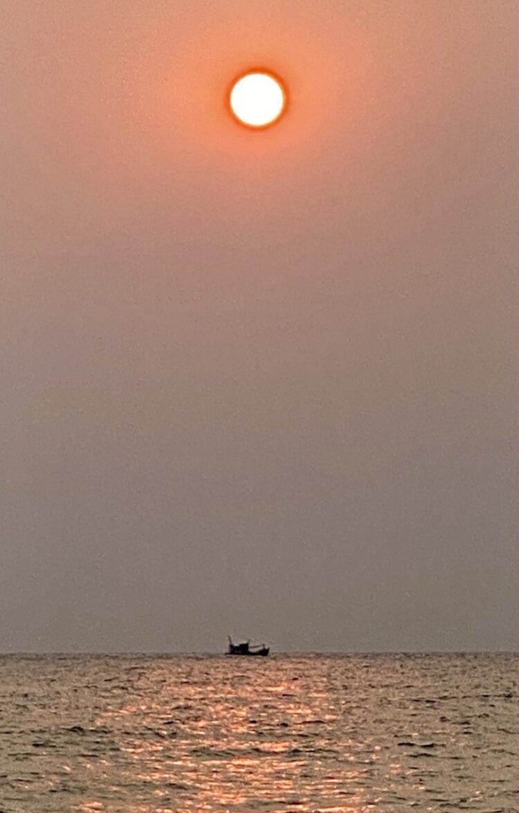 Sunset Beach, Koh Rong Sanloem island, Cambodia