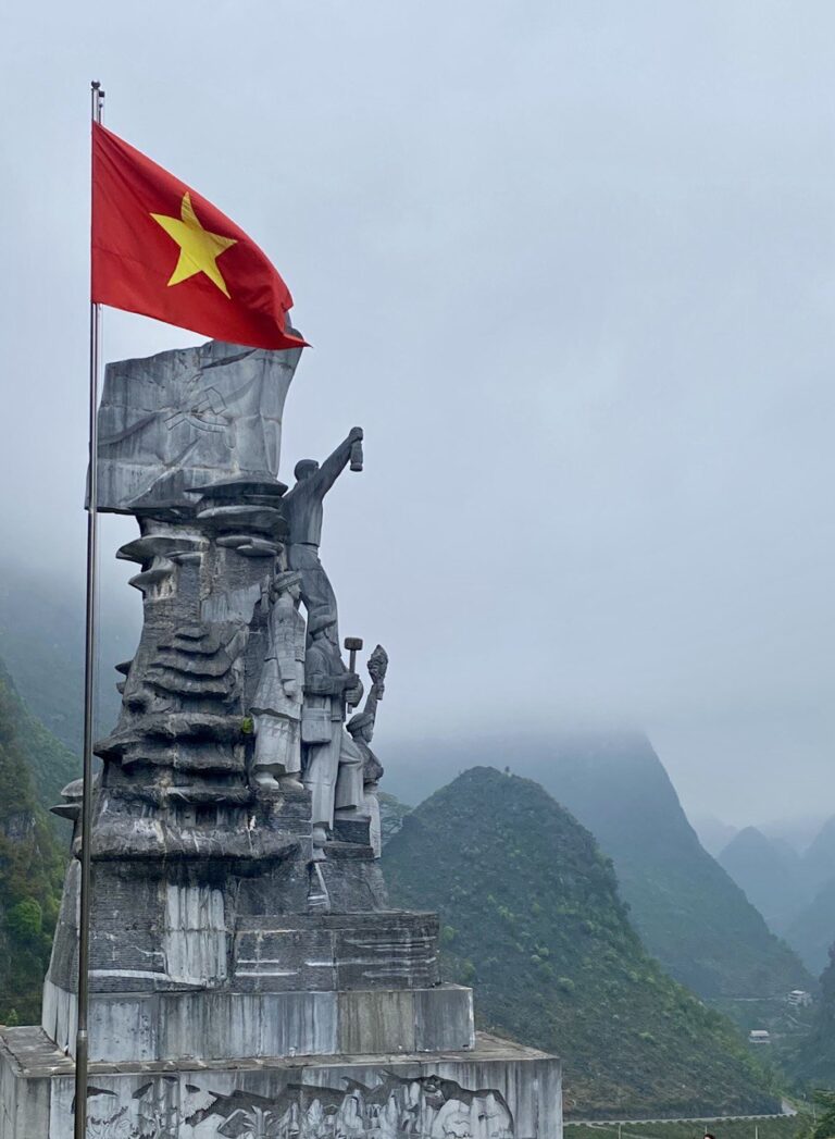 Youth Monument, Ha Giang loop, Vietnam