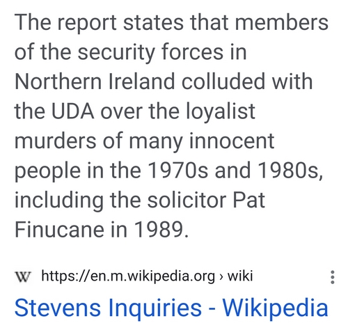 British Establishment collusion in murder