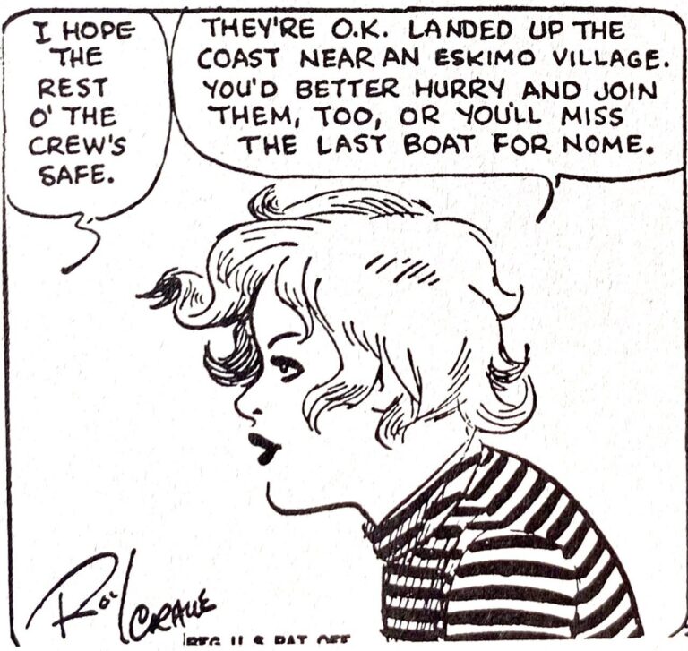 Roy Crane - superb draughtsmanship