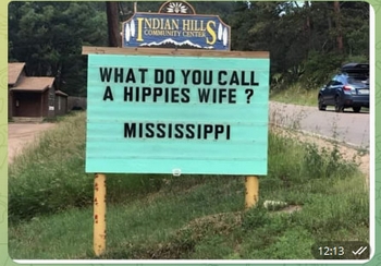 A hippy's wife