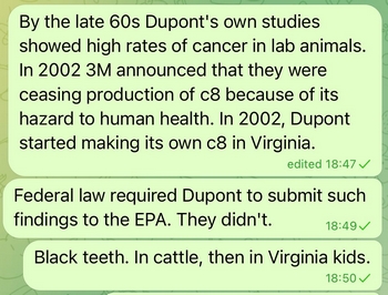 DuPont - killing for profit