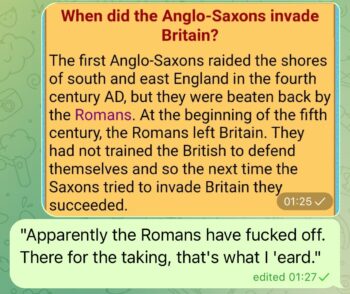 Anglo Saxons