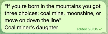 Coal Miner's Daughter