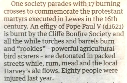 Cliffe Bonfire Society