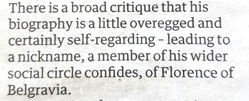 Florence of Belgravia