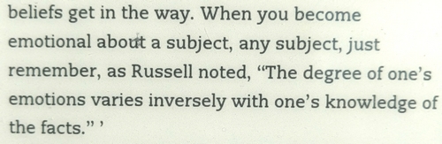 Bertrand Russell bon mot