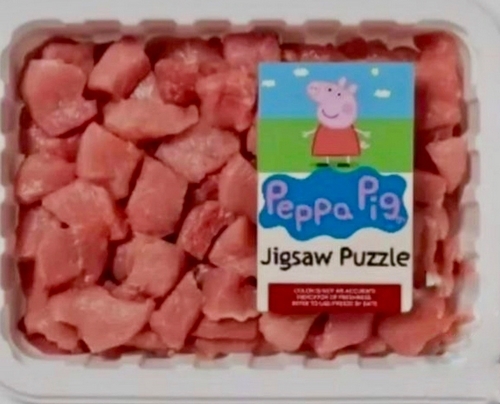 Peppa Pig puzzle gag