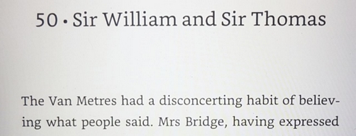 Mrs Bridge - Evan S Connell