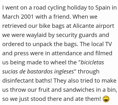 bicicletas sucias de bastardos ingleses