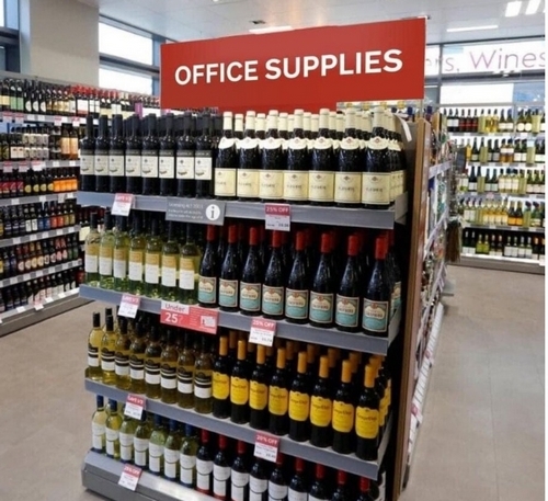 Liquid office supplies