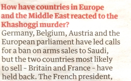 Kashoggi-murdering scum - like to buy a gun?