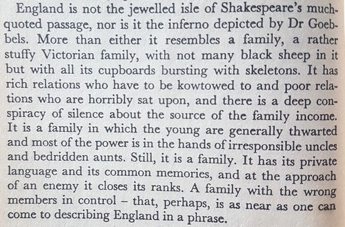 Orwell on England and the English