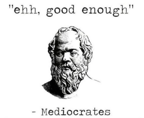 Mediocrates cartoon