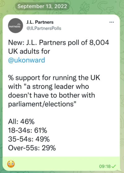 Seeking a strong leader