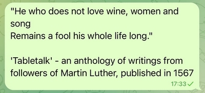 Tabletalk - Martin Luther