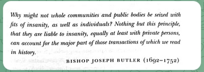 Bishop Butler on community madness