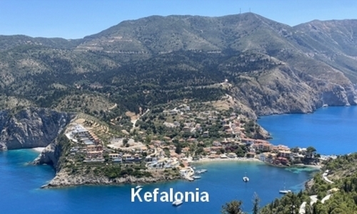 Assos Town, Kefalonia, Greece