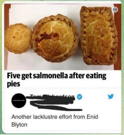 famous five get salmonella