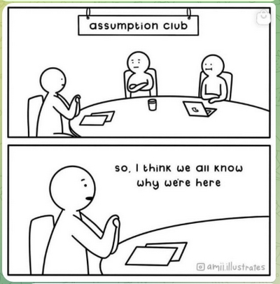 assumption club cartoon
