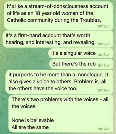 A singular voice