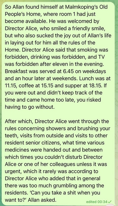 The Hundred Year Old Man