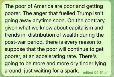 Poor and getting poorer