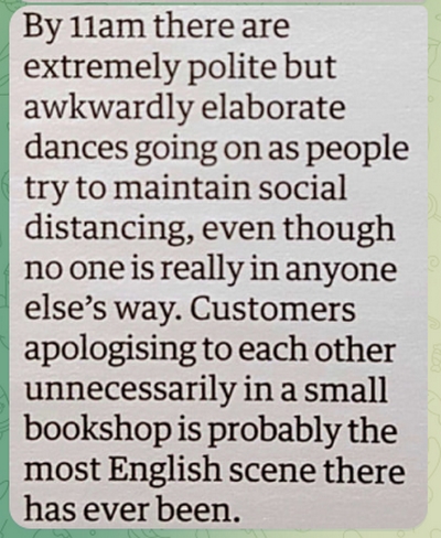 The most English scene