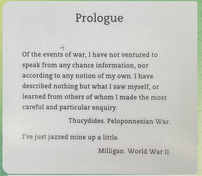 Of the events of war - Thucydides & Milligan