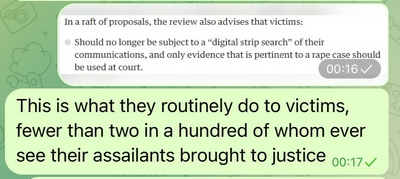 UK Police and the digital strip search - for victims