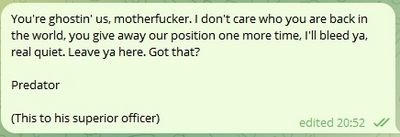 I'll bleed ya, real quiet