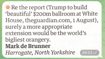 world's bigliest orangery