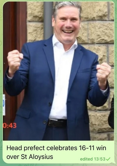 Keir Starmer - head prefect