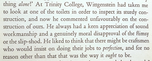 Wittgenstein in the bogs
