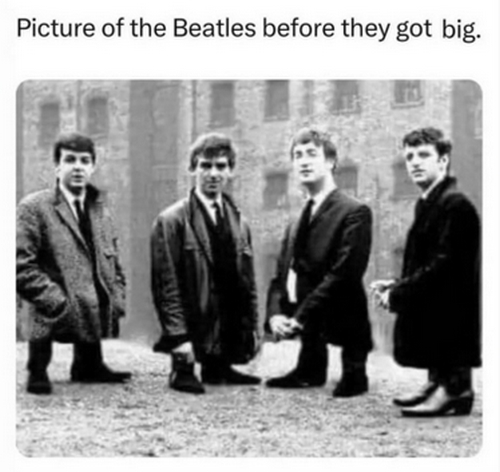 Beatles before joke