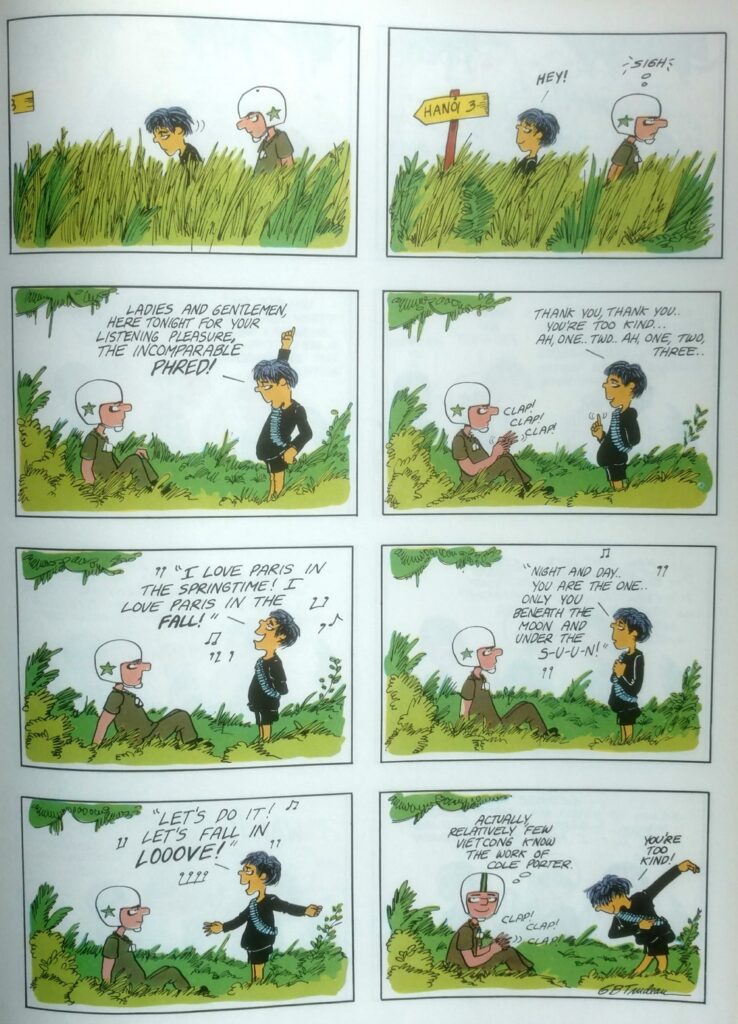 Doonesbury cartoon
