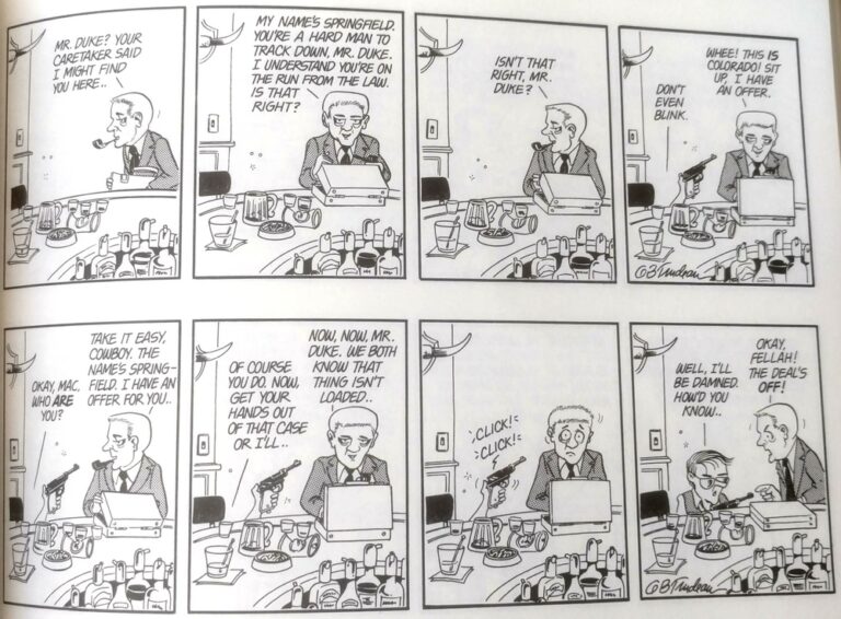 Doonesbury cartoon