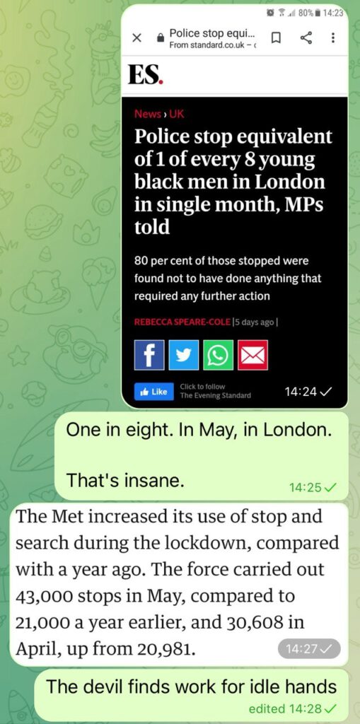 Covid cops keep themselves busy