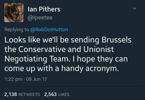 Conservative and Unionist Negotiating Team